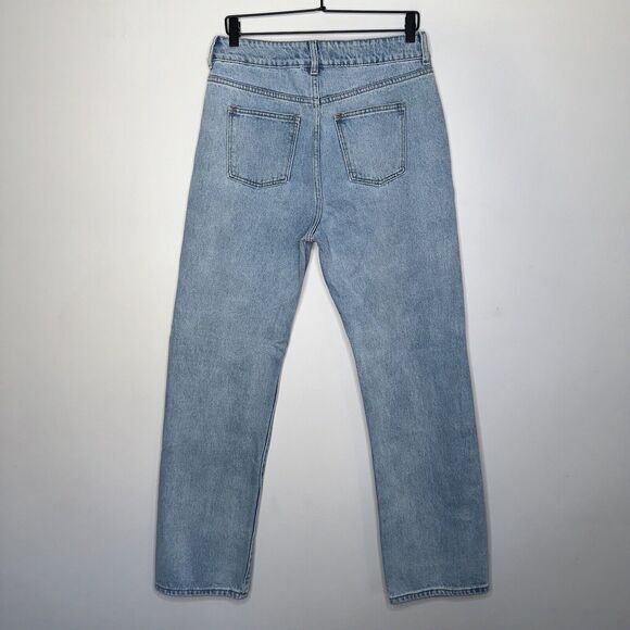 Fashion Nova Women’s Tall Bend The Rules Distressed Jeans Size 9 - Picture 4 of 5